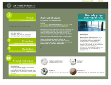 Tablet Screenshot of aktivitetsrum.dk